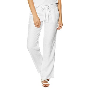 Wide Leg Linen Pants - White | Target Australia