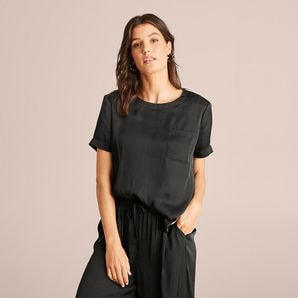 Preview Satin T-Shirt | Target Australia