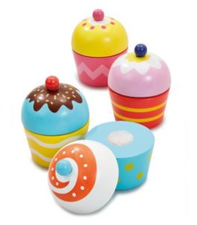 Early Learning Centre Wooden Cute Cupcakes