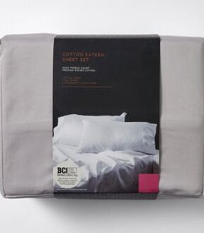 1000 Thread Count Cotton Sateen Sheet Set