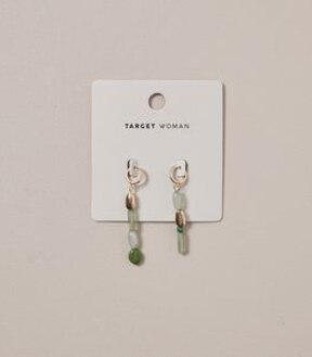 Beaded Circle Earrings