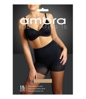 Ambra 1 Pack 15 Denier Bodyshaping Pantyhose - Natural