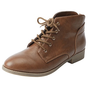 target red ankle boots