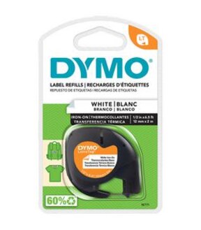 Dymo LetraTag Labeller Iron-On Tape -  12mm x 2M
