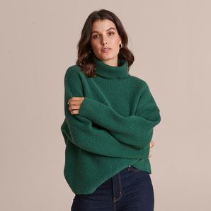 Preview Roll Neck Oversized Jumper – Target Australia