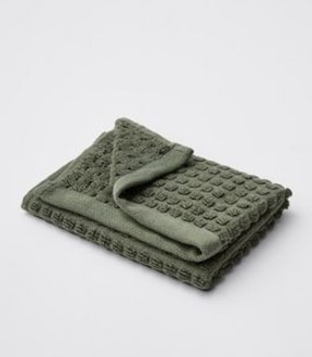 Waffle Cotton Bamboo Face Washer