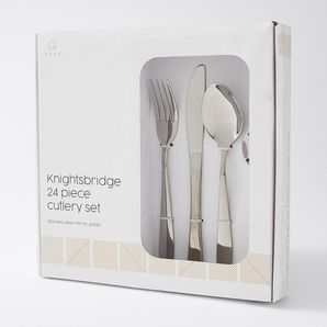 Knightsbridge 24 Piece Cutlery Set – Target Australia