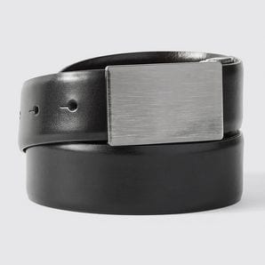 Kensington Plate Buckle Belt - Black | Target Australia