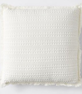 Magnolia Waffle Cushion