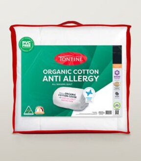 Tontine Organic Cotton Anti-Allergy Quilt