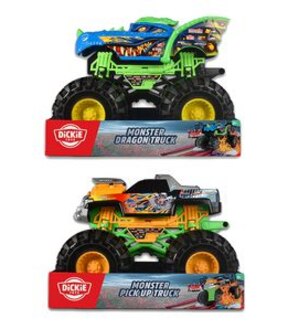 DICKIE Toys Dragon Monster Truck/Pick Up Monster - Assorted*