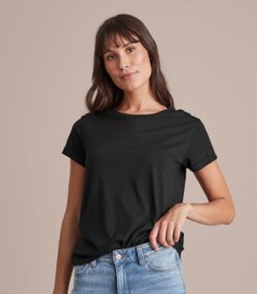 Cotton/Modal Relaxed T-Shirt
