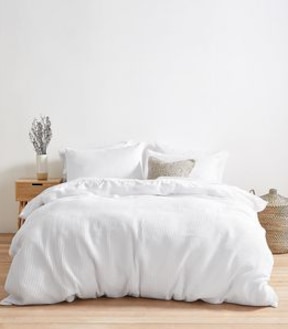 Warner Textured Quilt Cover Set