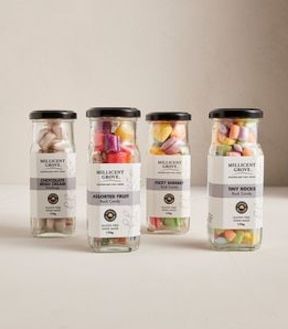 Millicent Grove Assorted Fruit Rock Candy - 170g