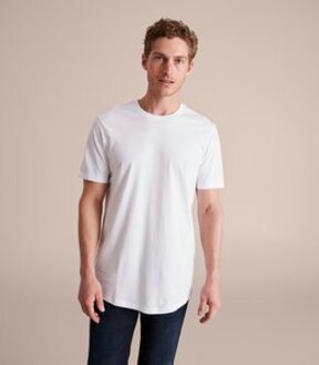 Organic Cotton Curved Hem T-Shirt
