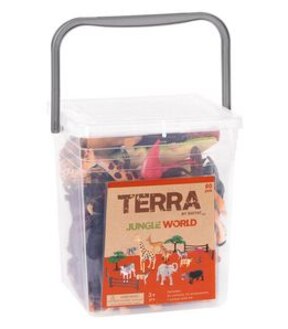 Terra Jungle World In A Bucket - 60 Pieces