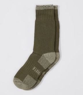Graphite 2 Pack Bamboo Outdoor Socks - Khaki