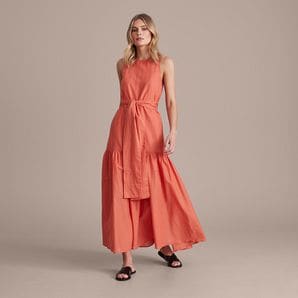 Preview Woven Maxi Tiered Dress