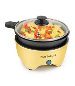 Nostalgia MyMini™ Electric Skillet And Noodle Maker