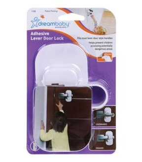 Dreambaby - Adhesive Lever Door-Lock