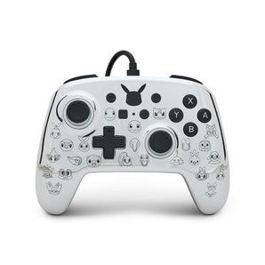 PowerA - Enhanced Wired Controller for Nintendo Switch – Pikachu Black & Silver