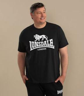 Lonsdale London Plus Size Fashion T-Shirt