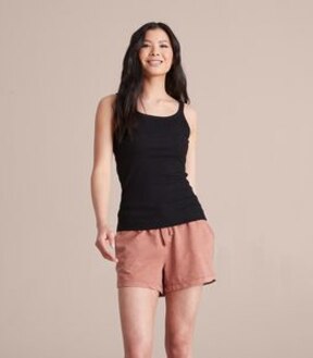 Organic Cotton/Elastane Ribbed Cami