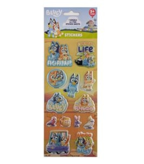 Bluey Bubble Sticker Set