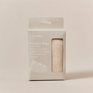 3 Pack Cotton Mesh Produce Bags