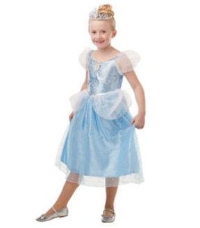 Disney Princess - Cinderella  Glitter & Sparkle Kids Costume