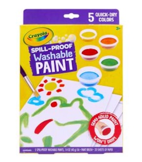 Crayola Spill-Proof Washable Paint Kit