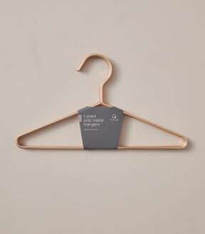 5 Pack Kids Metal Hangers
