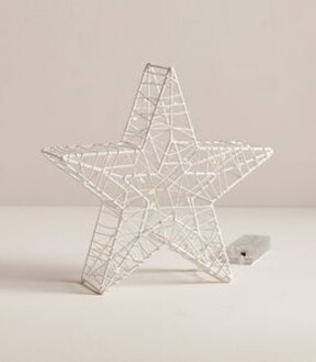 Micro LED Light Up Christmas Star - Small