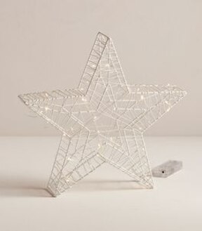 Micro LED Light Up Christmas Star - Large