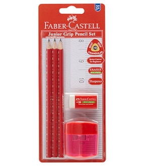 Faber Castell Junior Triangular Beginners Writing Pencil Set