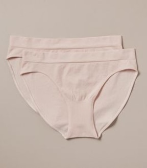 2 Pack Cotton Seamfree Bikini Briefs