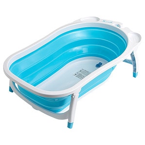 Roger Armstrong Large Flat Fold Bath - Blue | Target Australia