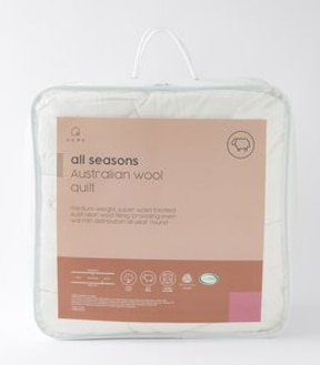 All Seasons Australian Wool Quilt