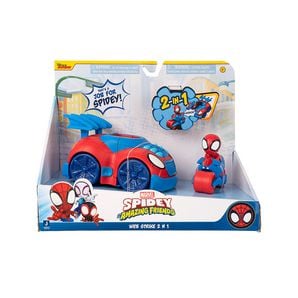 Spidey and His Amazing Friends Web Strike 2-in-1 Feature Vehicle