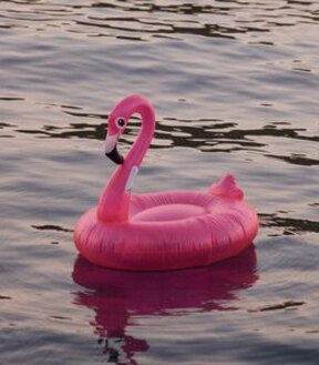Ozquatic Mosaic Flamingo Ride On Float