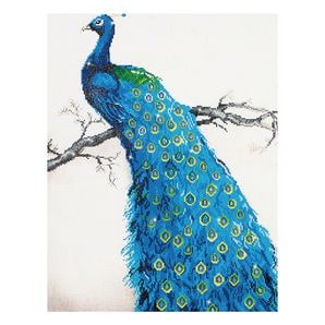 Diamond Dotz - Blue Peacock - 84cm | Target Australia