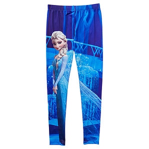 Girls' Frozen Full Length Elsa Print Leggings | Target Australia