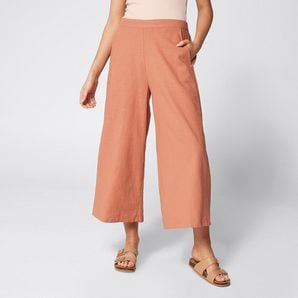 Lily Loves Textured Wide Leg Pants 