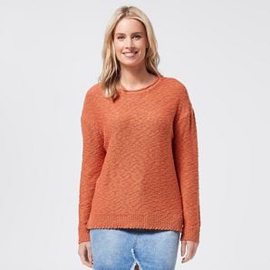 Piping Hot Drop Shoulder Knitted Jumper 