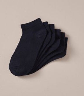 6 Pack Maxx Low Cut School Socks