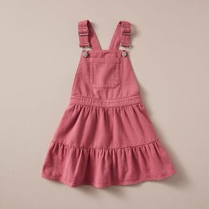 Denim Pinafore | Target Australia