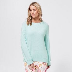 Cosy Sleep Top - Green | Target Australia