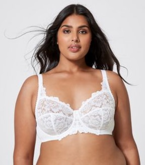 Fuller Figure Cup Soft Lace Underwire Bra