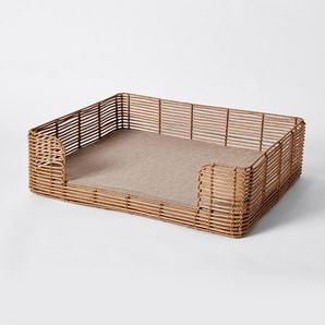 Cooper Large Poly Rattan Dog Bed | Target Australia