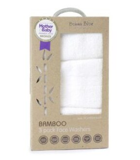 Bubba Blue Bamboo Face Washers 3 Pack